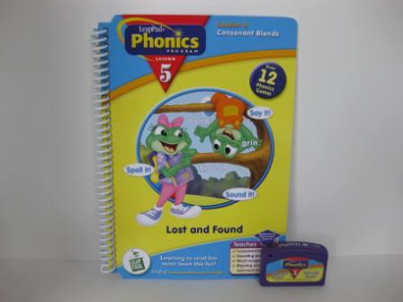 Phonics Program Lesson 5 - Consonants (w/ Book) - LeapPad Game